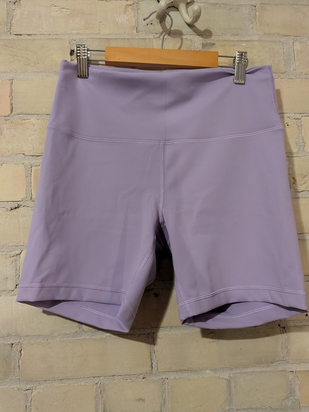 Lululemon High-Rise Bike Shorts Lavender
